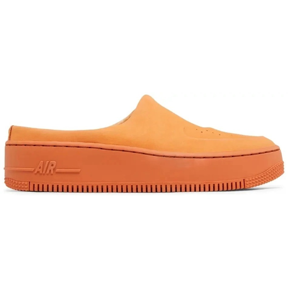 NEW Nike Orange Slip-On Air Platform Mule 7.5 women slim fit